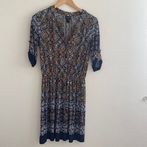 Paisley Print Dress
